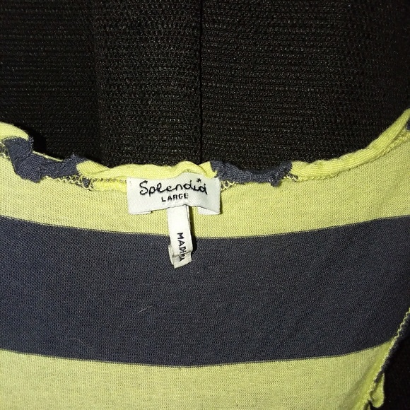 Women's splendid striped tank - Picture 2 of 3